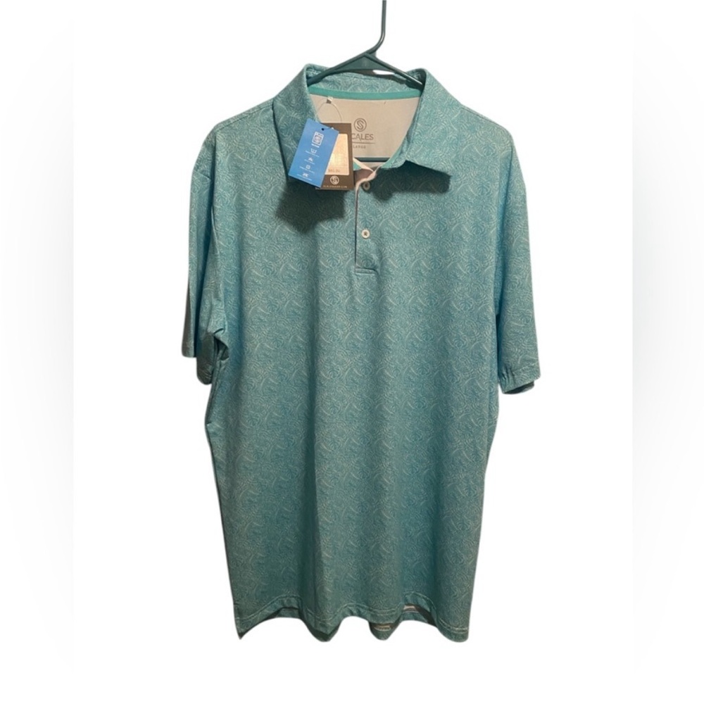 Men’s Golf Polo | Scales Golf Polo Men’s Large
